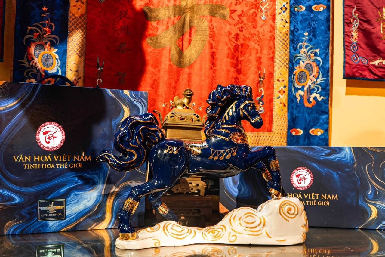 SET RƯỢU LINH VẬT LONG MÃ – XUÂN BÍNH NGỌ 2026